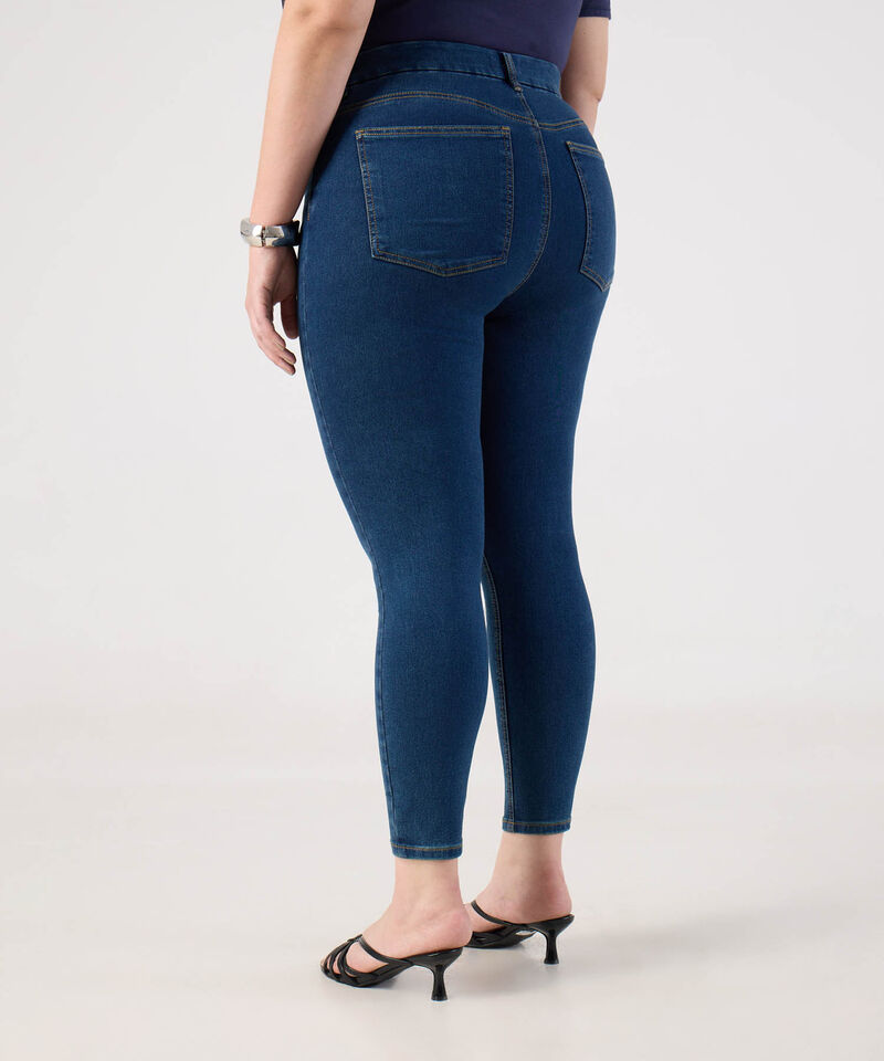 Jean Tiro Alto para Mujer Curvy