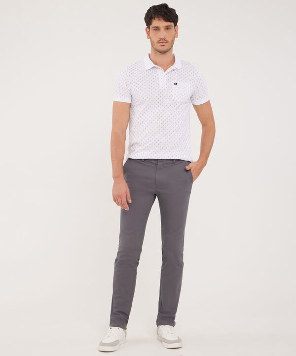 Pantalon Chino Basico Contraste - Nuevo Fit- Slim