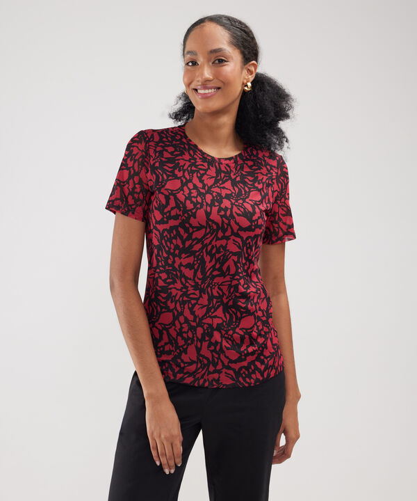 Camiseta Estampada Manga Corta image number null
