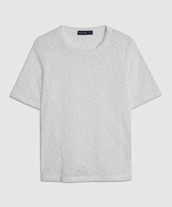 Camiseta Unicolor En Blonda