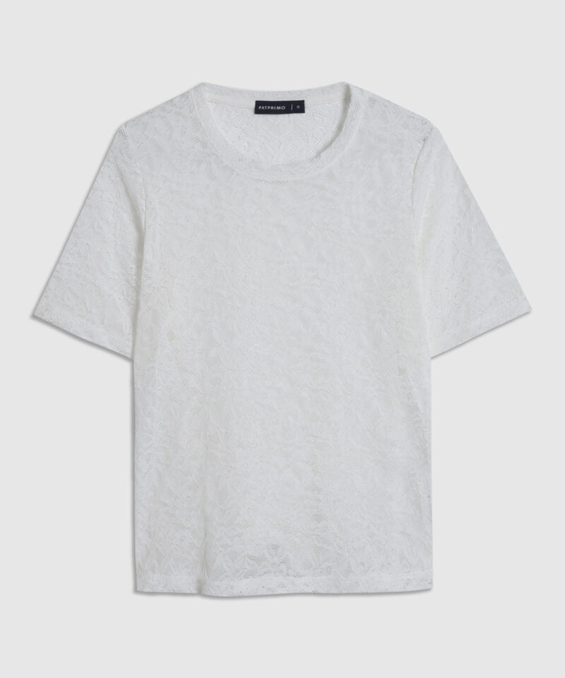 Camiseta Unicolor En Blonda