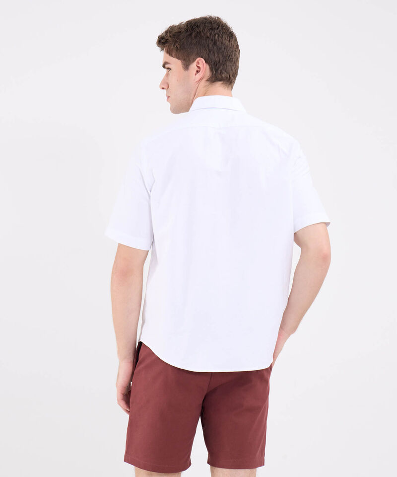 Camisa Oxford Manga Corta