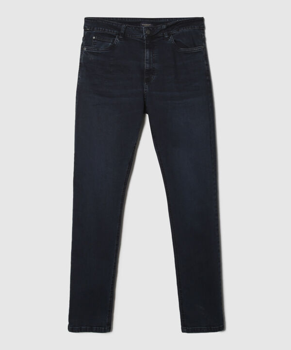 Jean Slim Tono Black y Blue