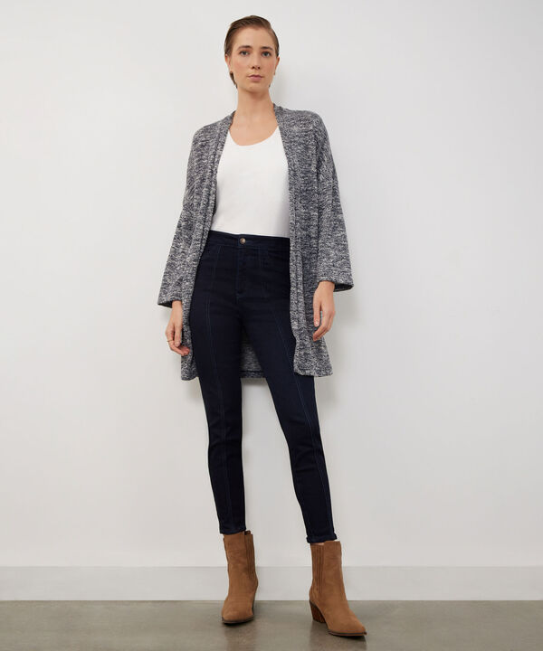 Jean Jegging Cortes Tono Azul Raw image number null