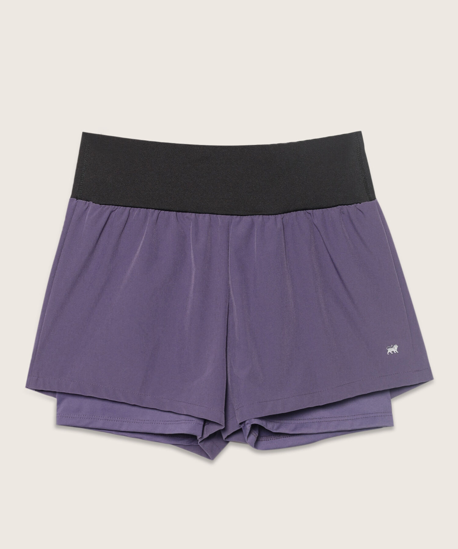Short Plano Con Bóxer Interno Tipo Biker
