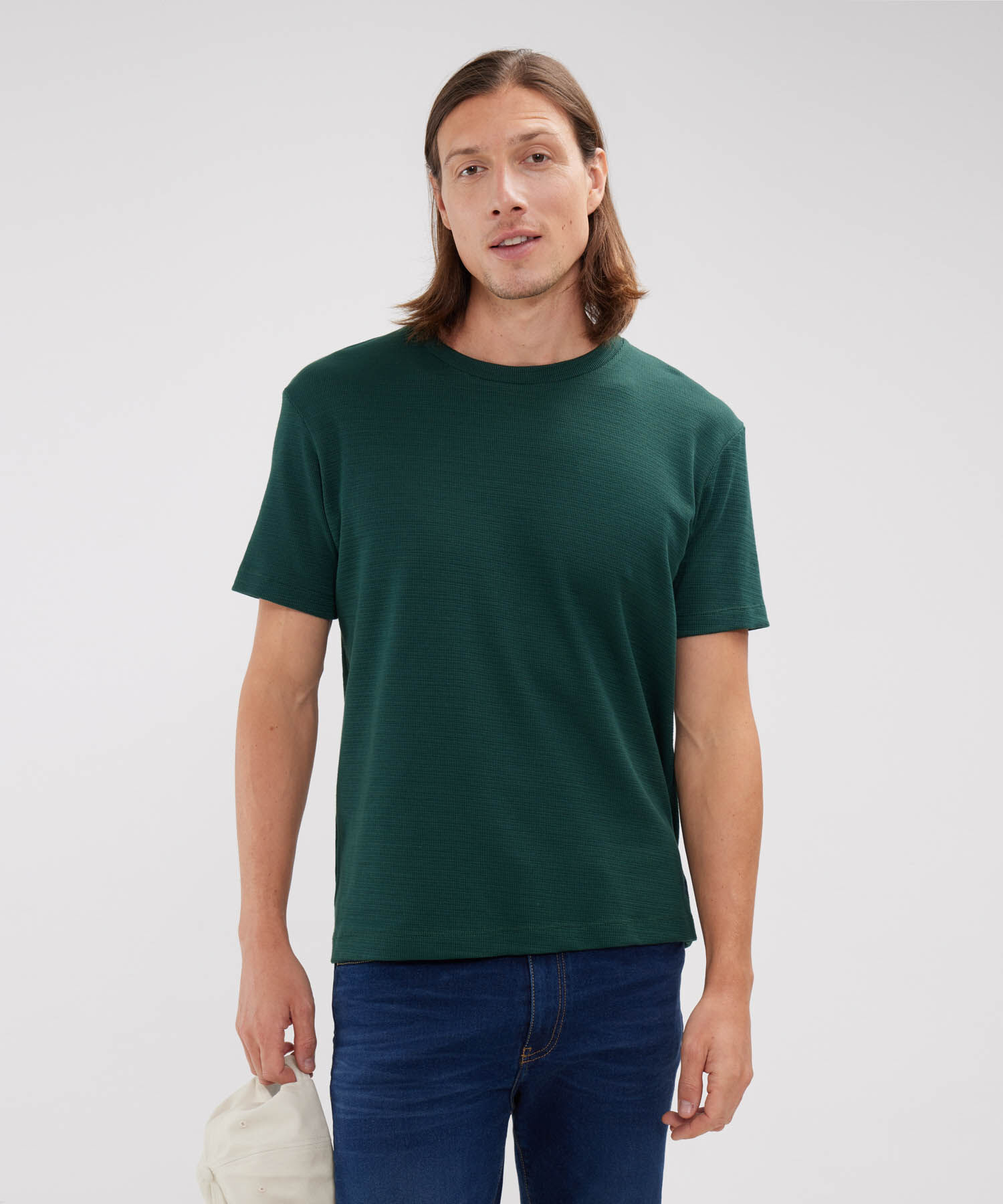 Camiseta Manga Corta Cuello Redondo
