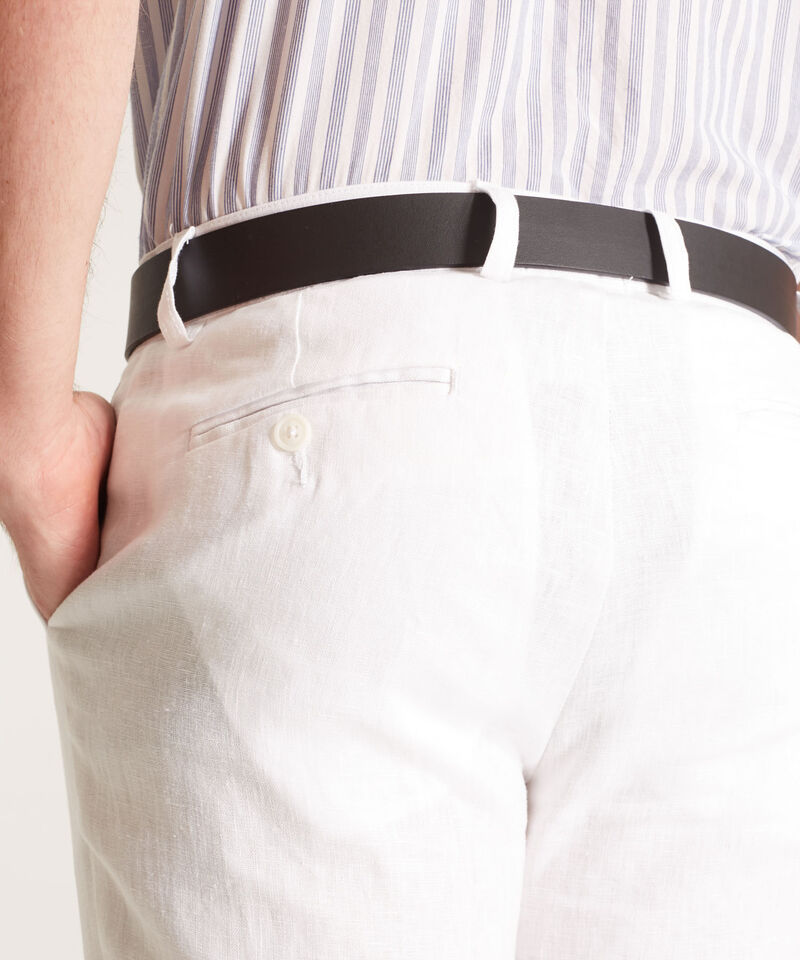 Pantalón Lino Recto