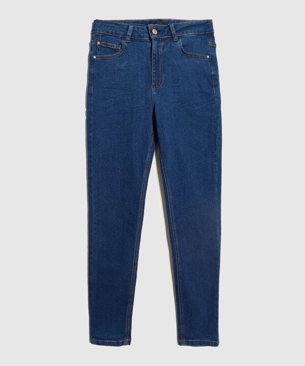 Jeans Skinny Tono Medio