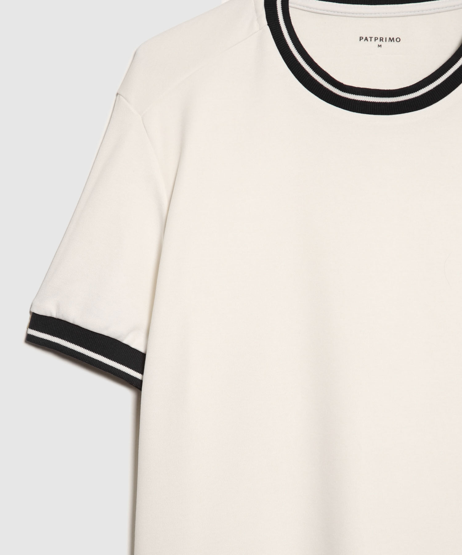 Camiseta Cuello Tejido