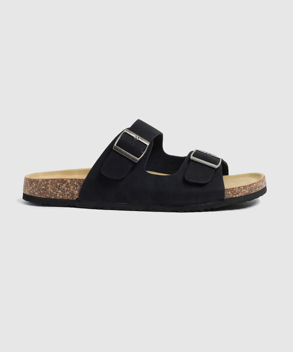 Sandalias De Doble Hebilla Para Hombre image number null