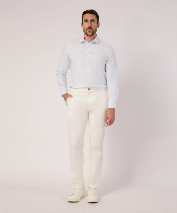 Camisa Manga Larga Unicolor  image number null