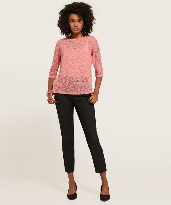 Pantal&oacute;n Casual Tiro Alto image number null