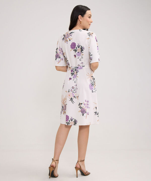 Vestido Estampado Corto