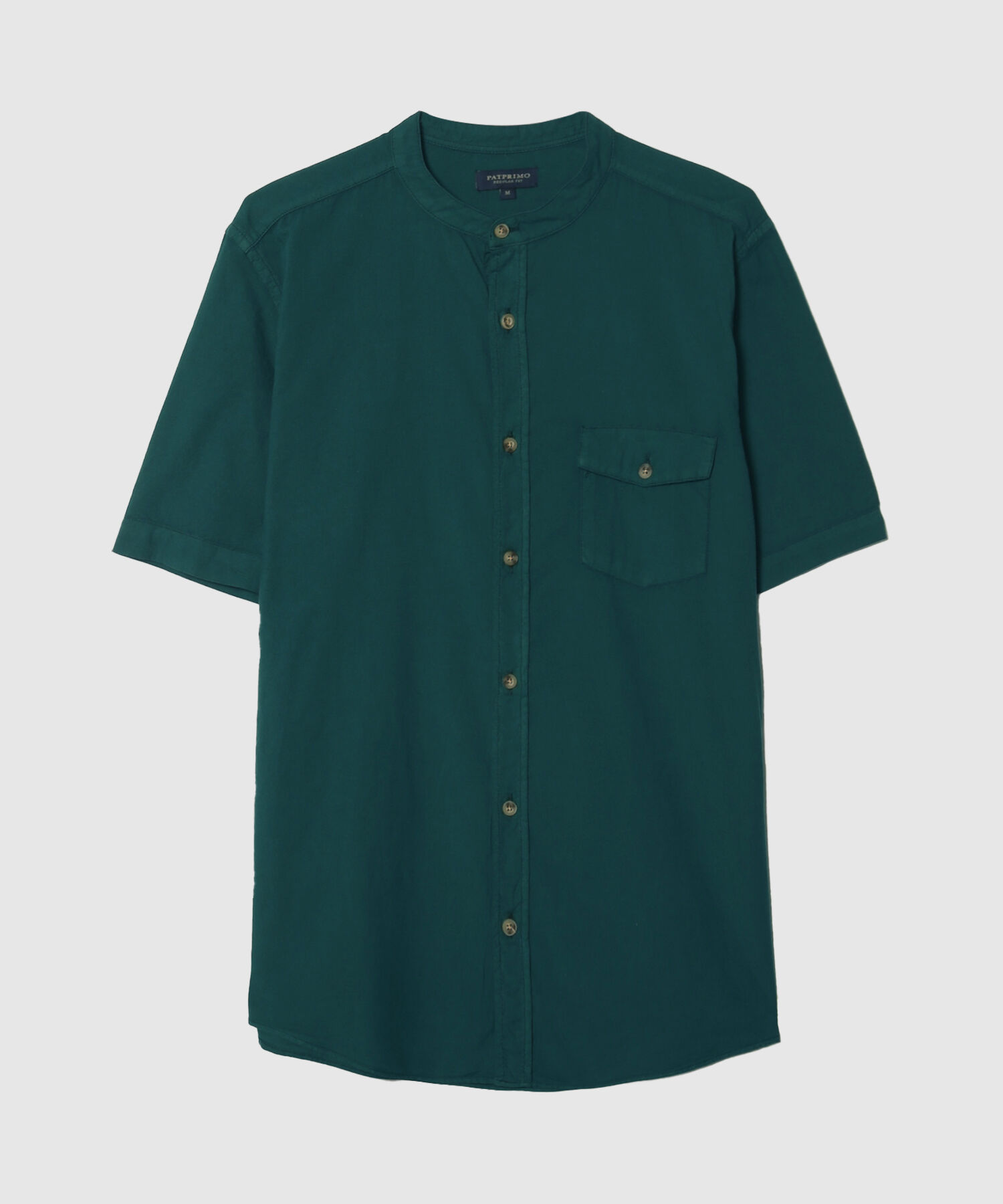 Camisa Unicolor Silueta Regular Fit