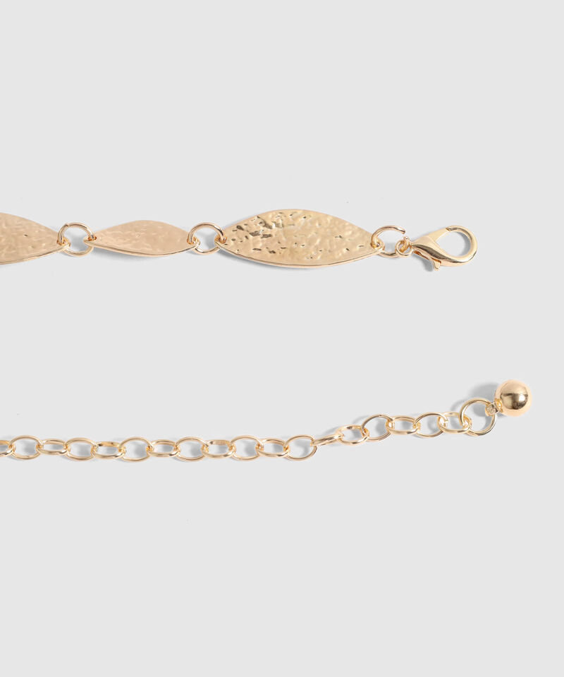 Cintur&oacute;n De Cadena Con Placas Para Mujer