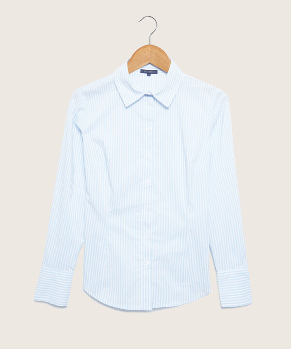 Camisa Manga Larga Preteñida