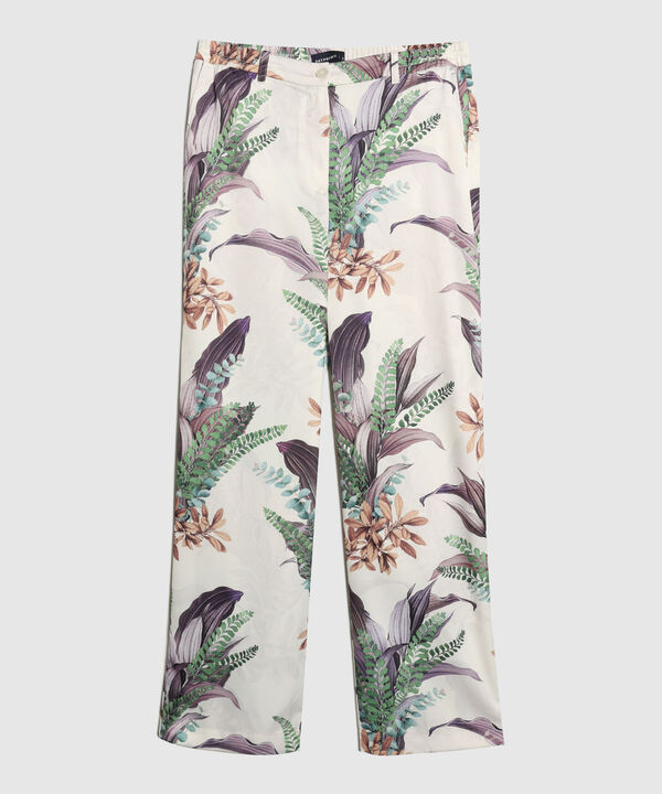 Pantalon De Moda Estampado image number null
