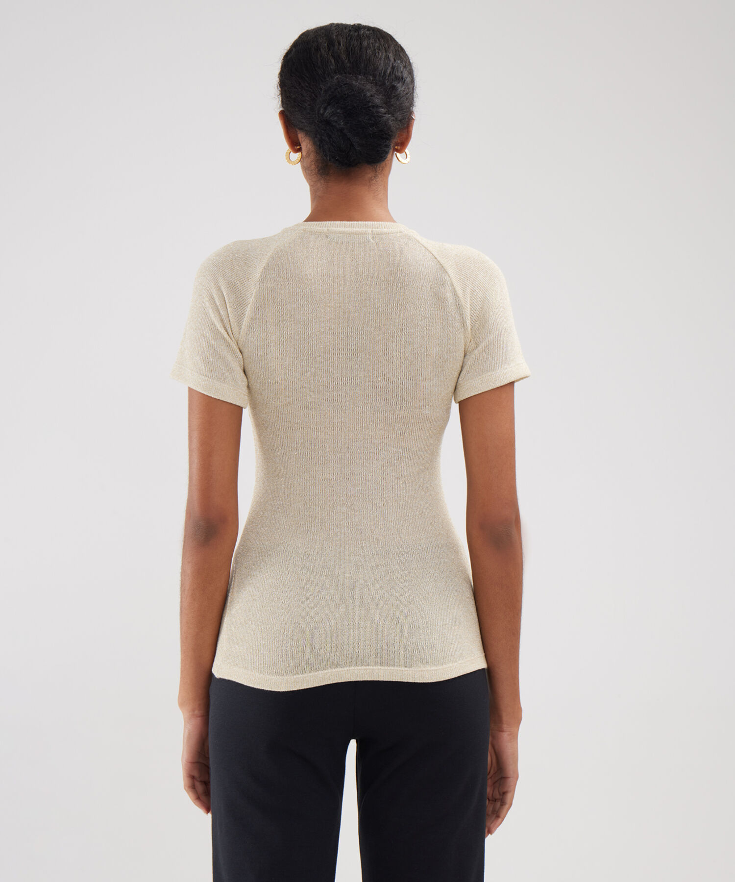 Camiseta Unicolor Textura