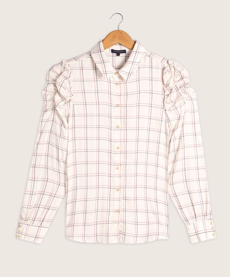 Camisa Manga Larga Preteñida