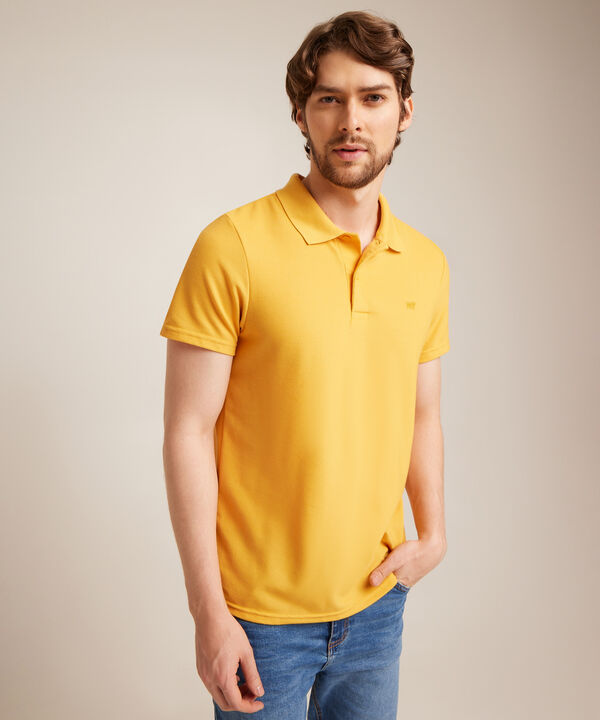 Polo Cuello Tejido Sin Bolsillo, Slim Fit image number null
