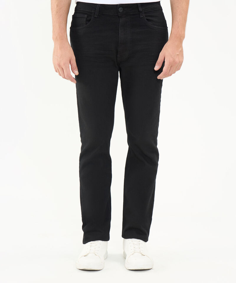 Jeans Regular Tono Negro