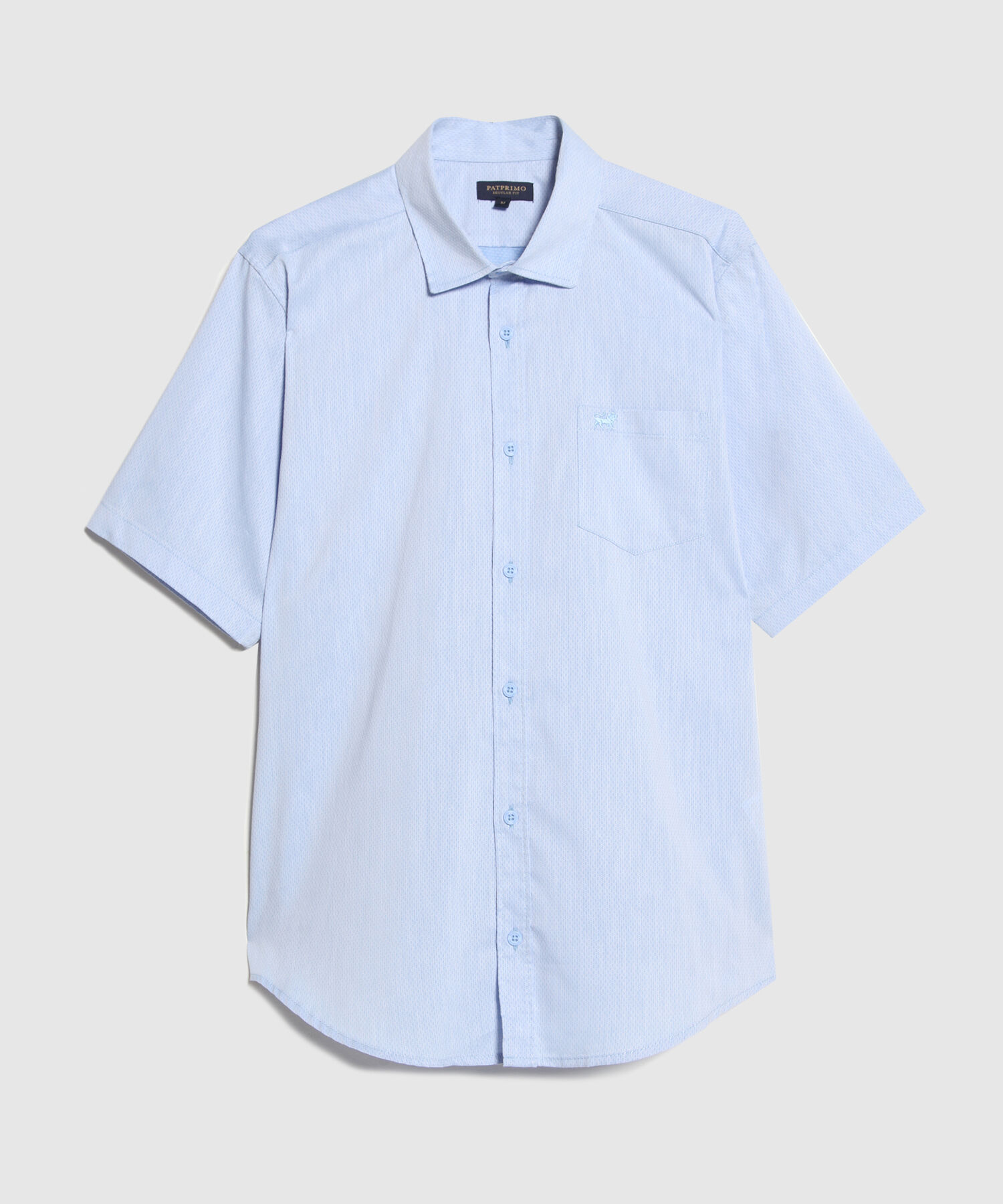 Camisa Manga Corta Con Bolsillo