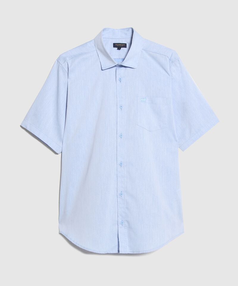Camisa Manga Corta Con Bolsillo