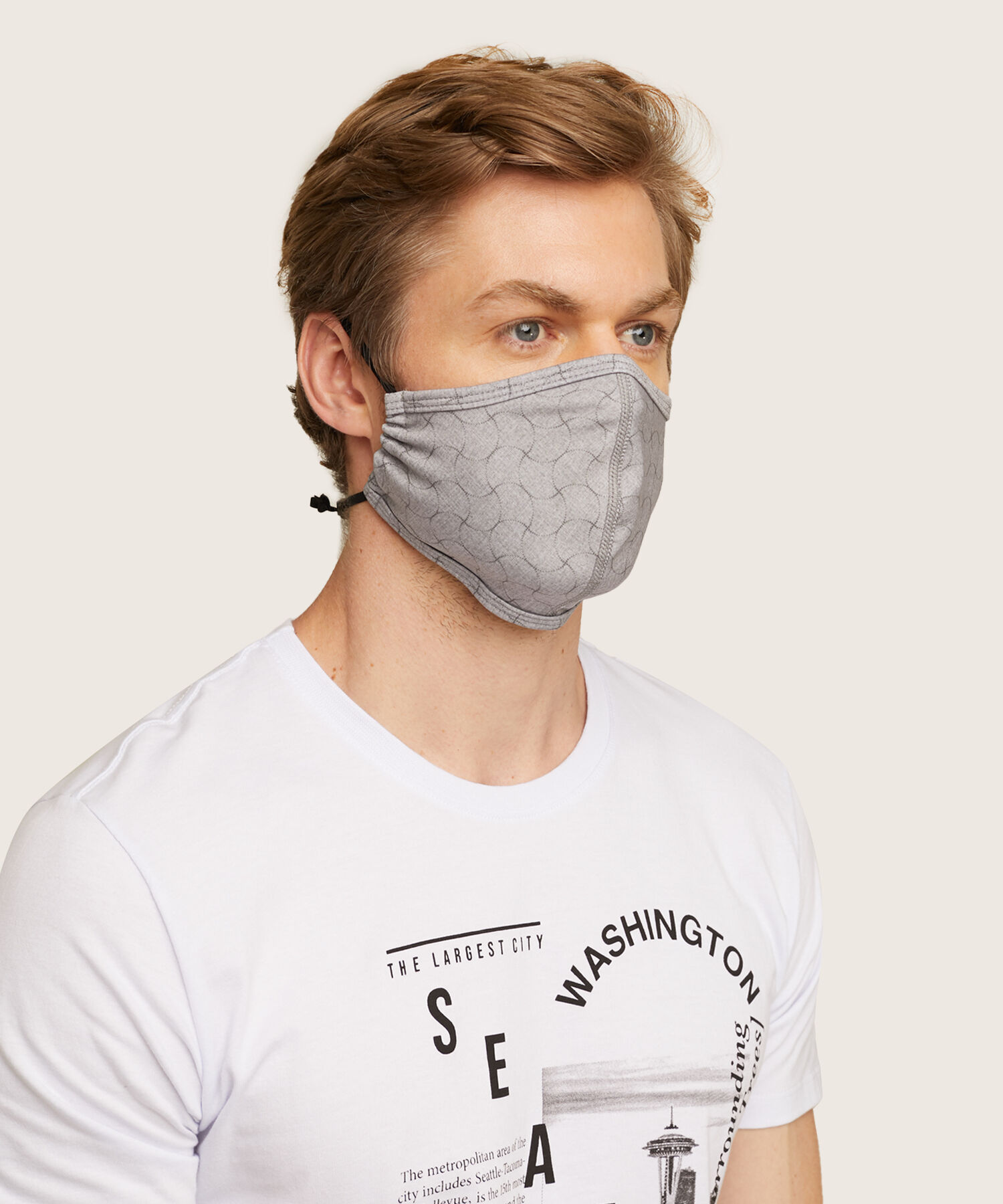 Pack 5 De Tapabocas Ajustables Para Hombre