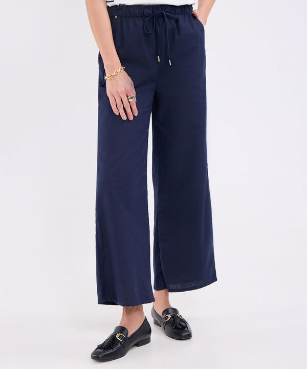 Pantalon unicolor para mujer image number null
