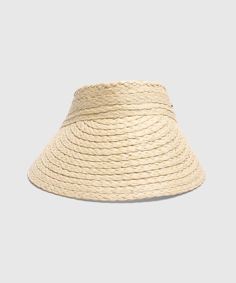 Visera Trenzada De Playa Mujer