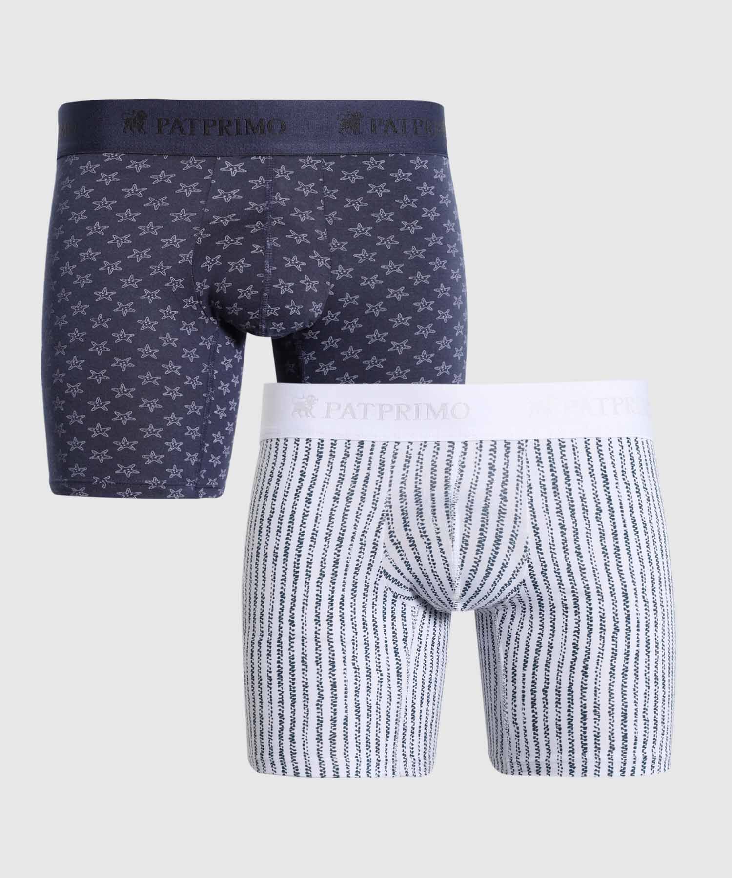 Pack X 2 Boxer Medio Estampados