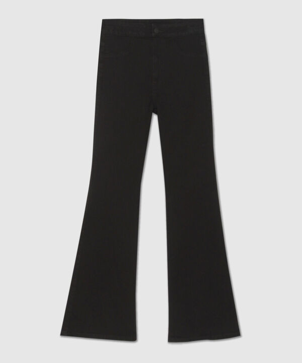 Jeggings Flare Tiro Alto