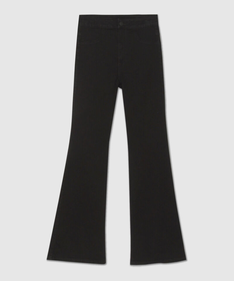 Jeggings Flare Tiro Alto
