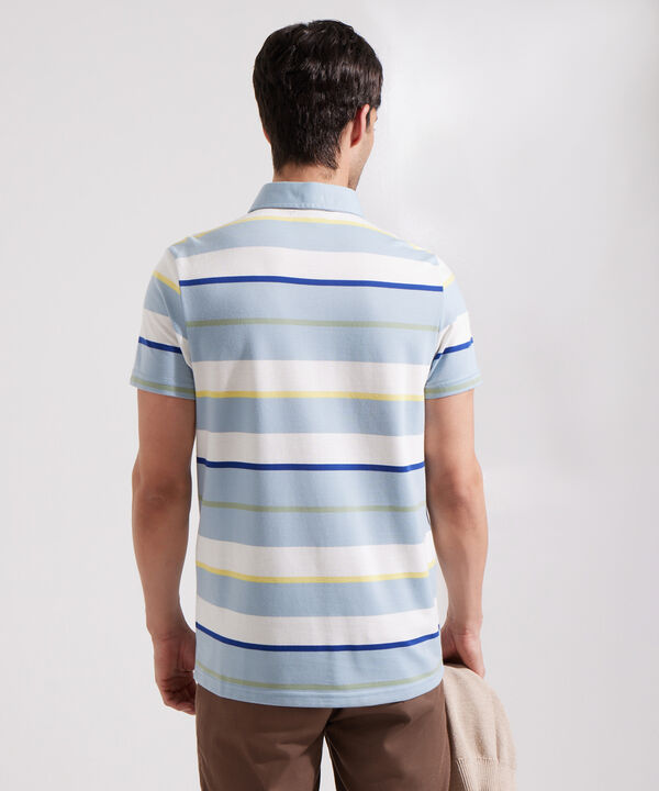 Polo Slim Fit con Bolsillo para Hombre image number null