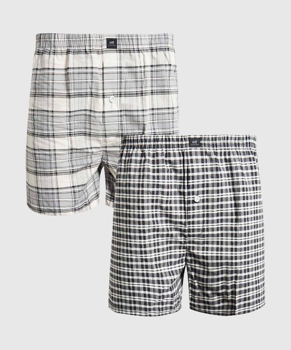 Pack X2 Boxer Holgados Para Hombre En Poli-Algodón