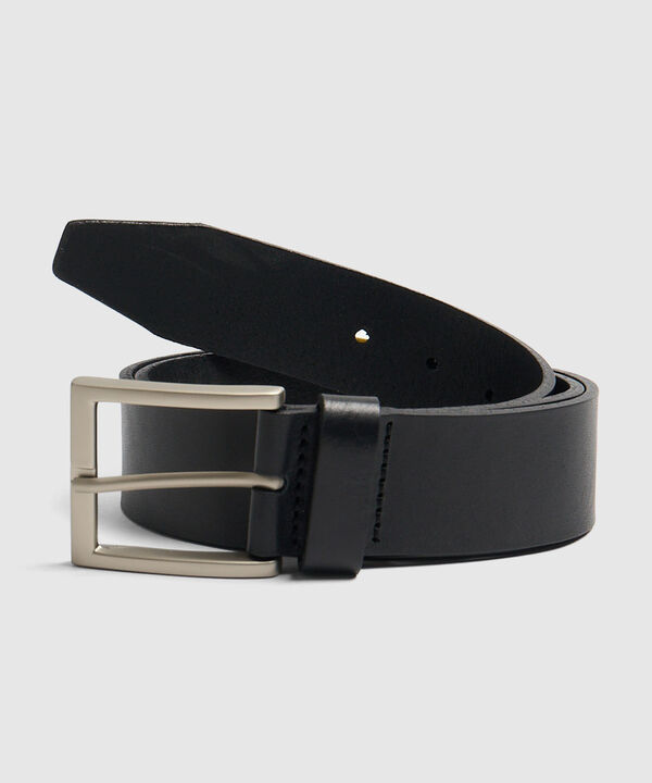 Cintur&oacute;n Cl&aacute;sico Unicolor Para Hombre
