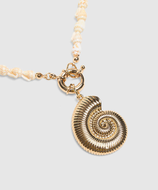 Collar Mujer Con Dije De Concha
