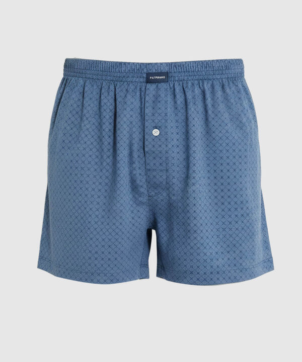 B&oacute;xer Suelto Con Bot&oacute;n Para Hombre