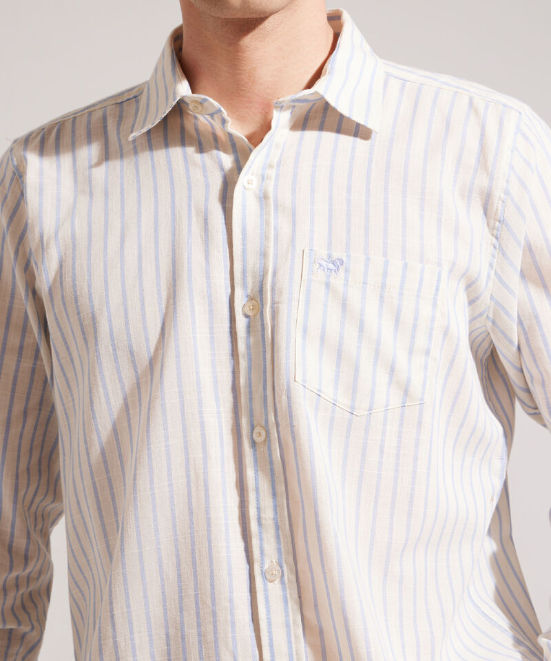 Camisa Manga Larga a Rayas