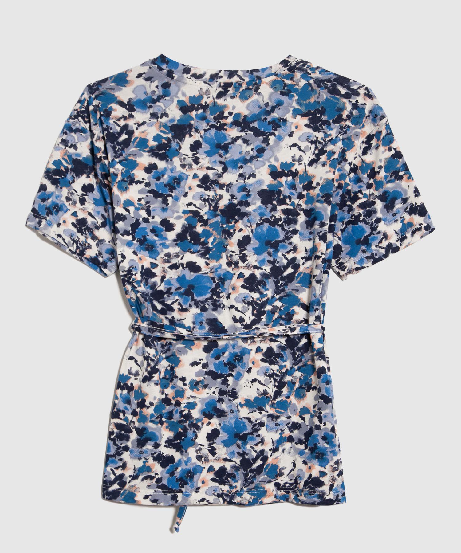 Camiseta Estampado de Manchas