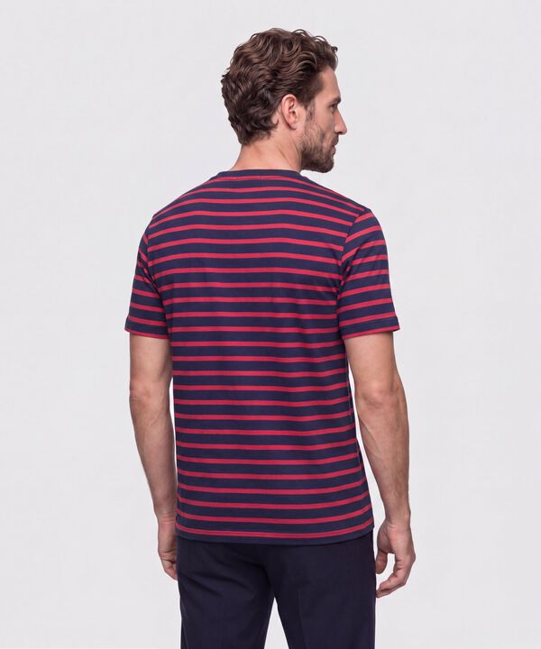 Camiseta Cuello Redondo Manga Corta Hombre