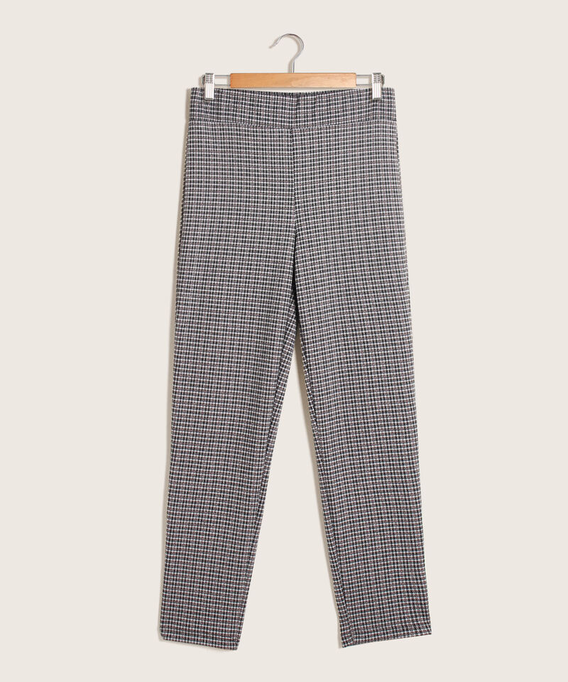 Leggings Prete&ntilde;ido Con Corte En Frente