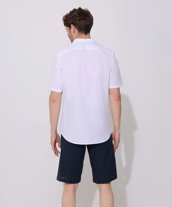 Camisa Manga Corta con Cuello Neru
