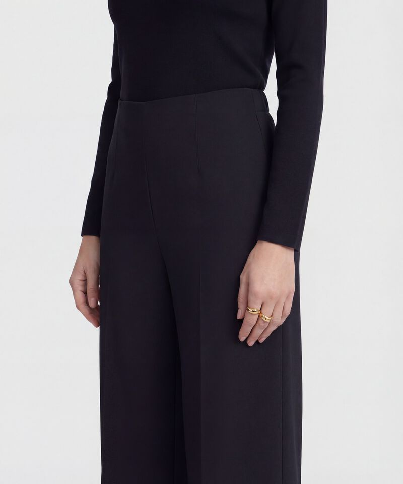 Pantal&oacute;n Culotte De Tiro Alto Para Mujer