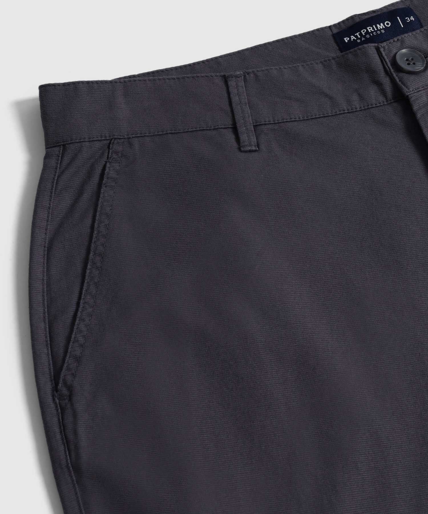 Pantal&oacute;n Chino De Corte Recto Para Hombre
