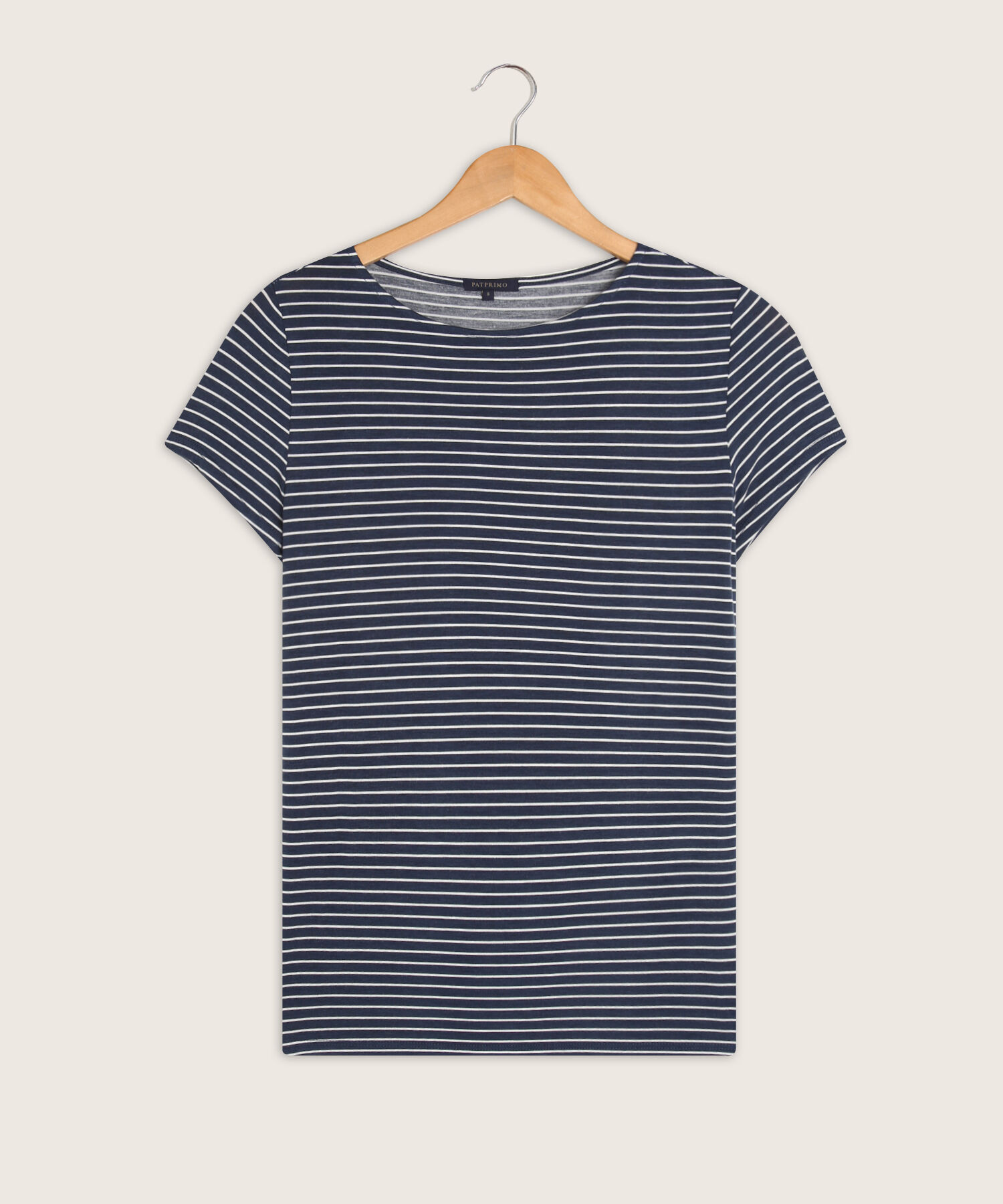 Camiseta Escote Redondo Negro