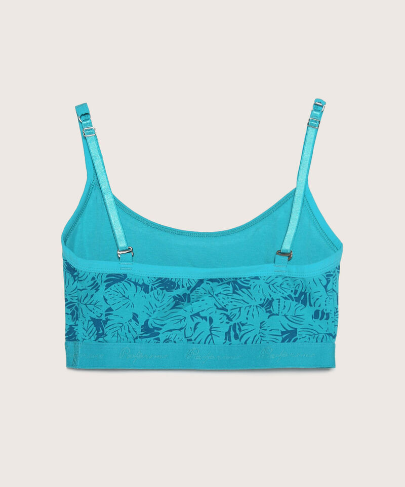 Top Básico Estampado En Algodón