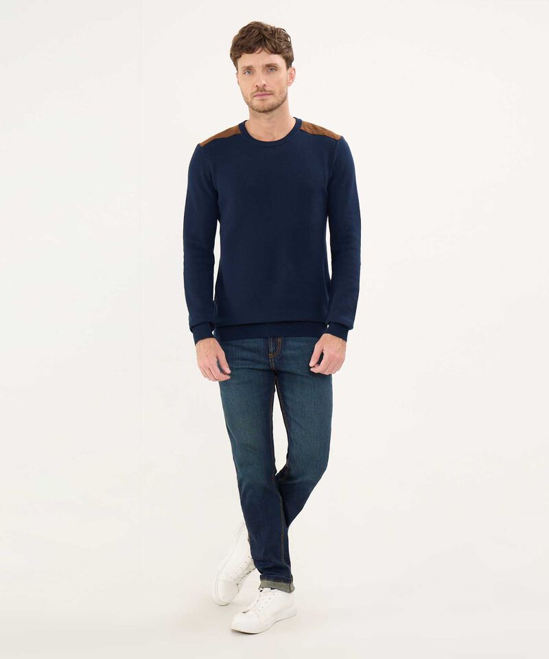 Saco Tejido Cuello Redondo