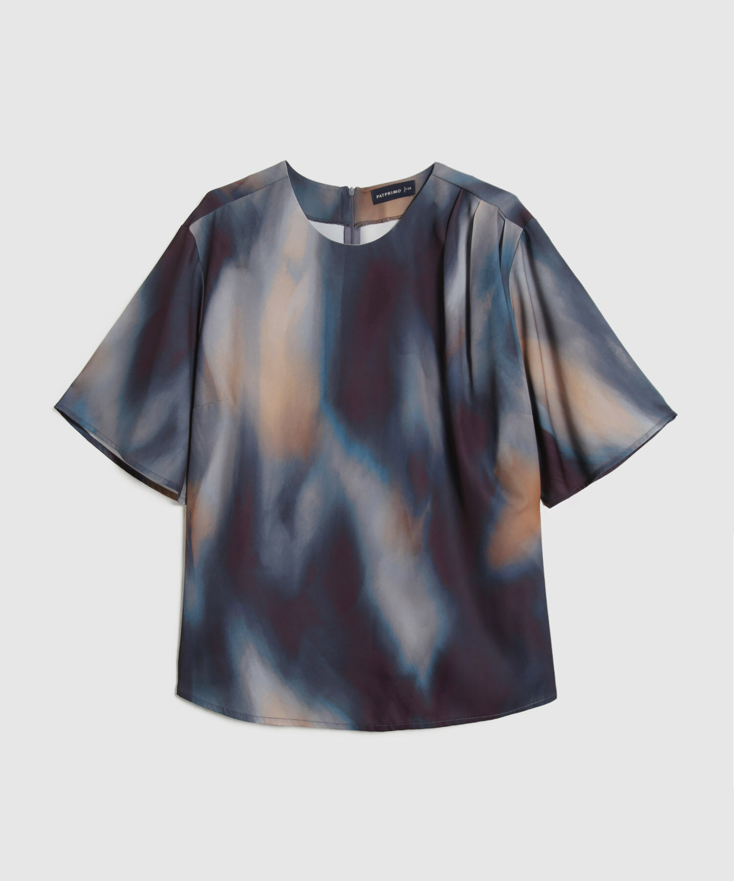 Blusa Manga Corta Estampada