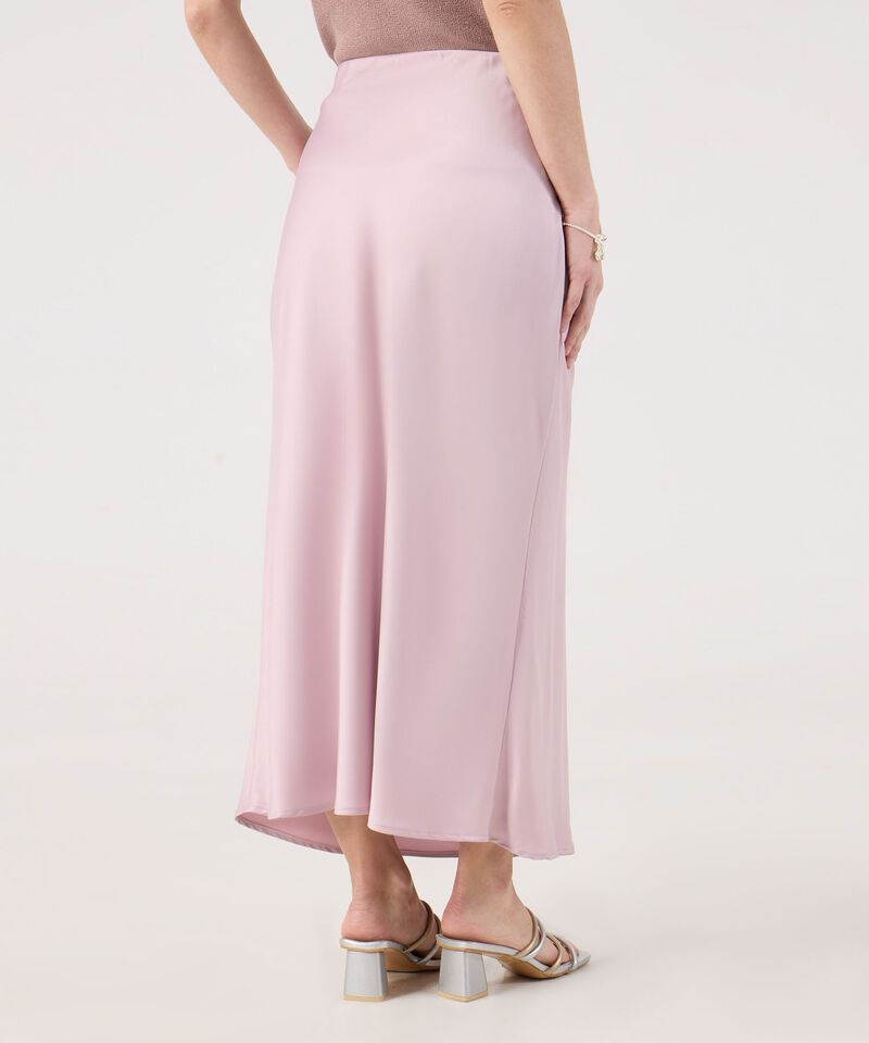 Falda Midi Con Elástico